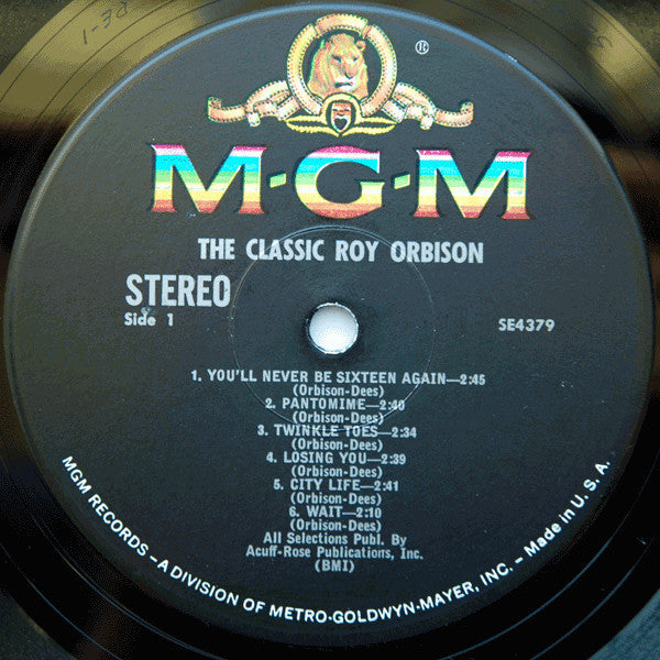The Classic Roy Orbison *MGM* | Near Mint (NM) Excellent (EX)