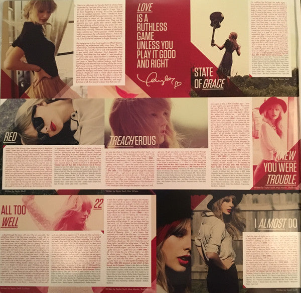 Taylor Swift Red 2xLP, RE Mint (M) Mint (M)