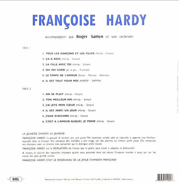 Françoise Hardy Françoise Hardy LP Mint (M) Mint (M)