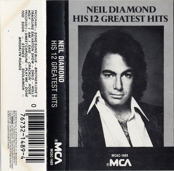 His 12 Greatest Hits (CASSETTE) | Mint (M) Mint (M)