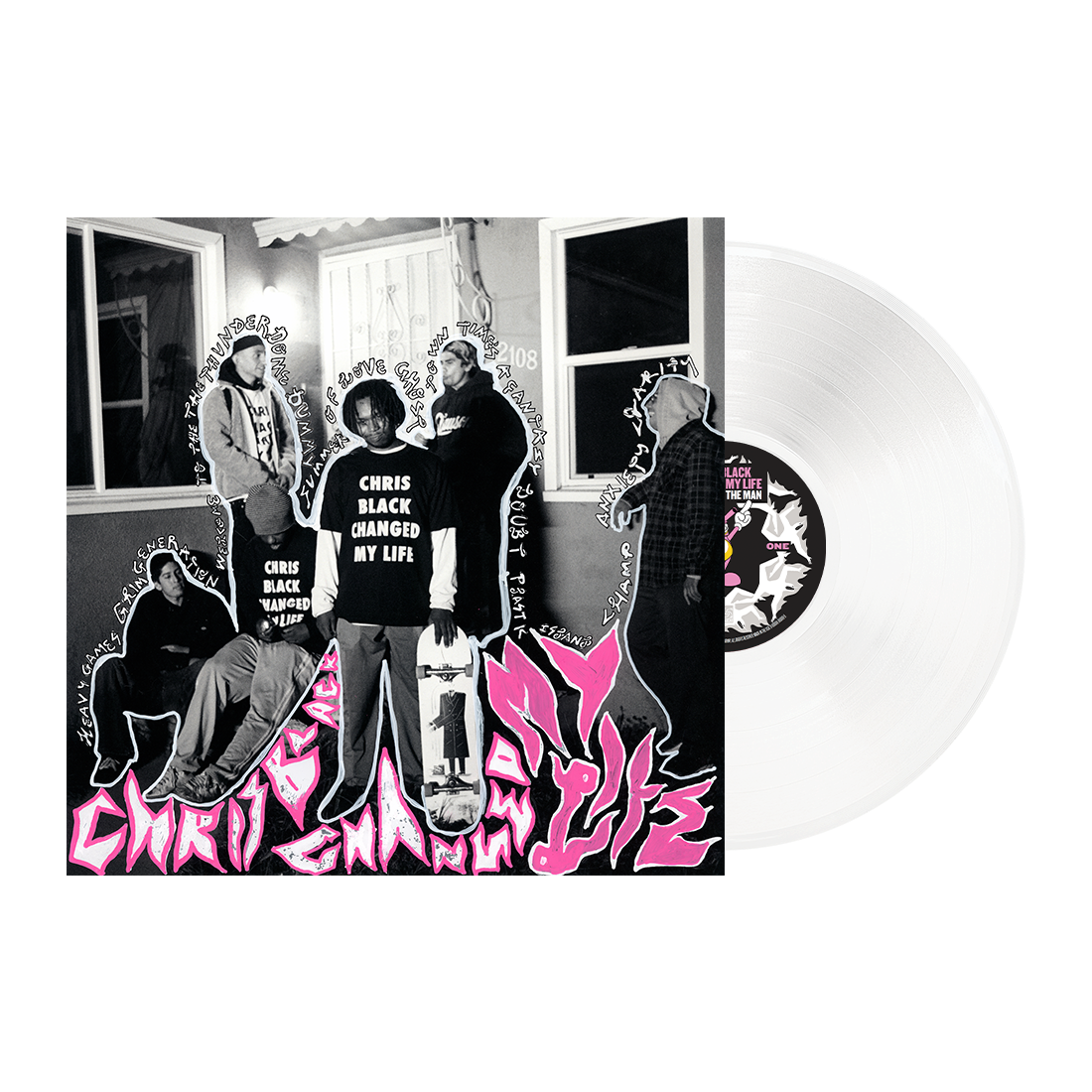 Portugal. The Man Chris Black Changed My Life (Indie Exclusive, Clear Vinyl) Vinyl Record