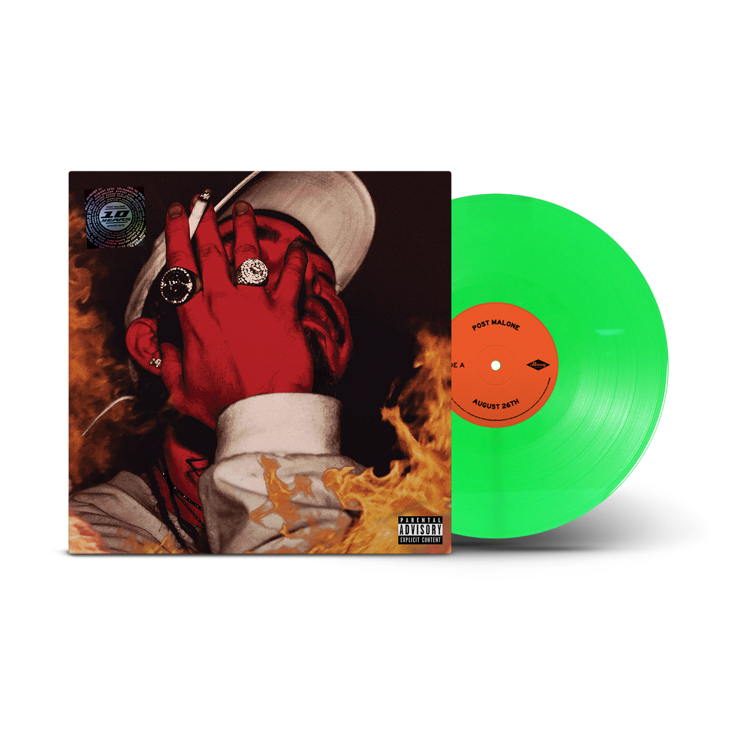 Post Malone - August 26 (Indie Exclusive) [Spring Leaf Green LP] [Vinyl] Vinyl Record
