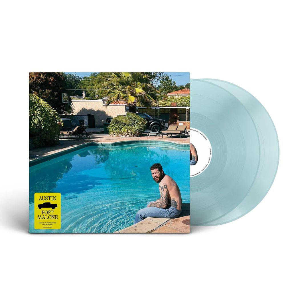 Austin [Explicit Content] (Limited Edition, Translucent Light Blue Colored Vinyl) (2 Lp's) Vinyl Record