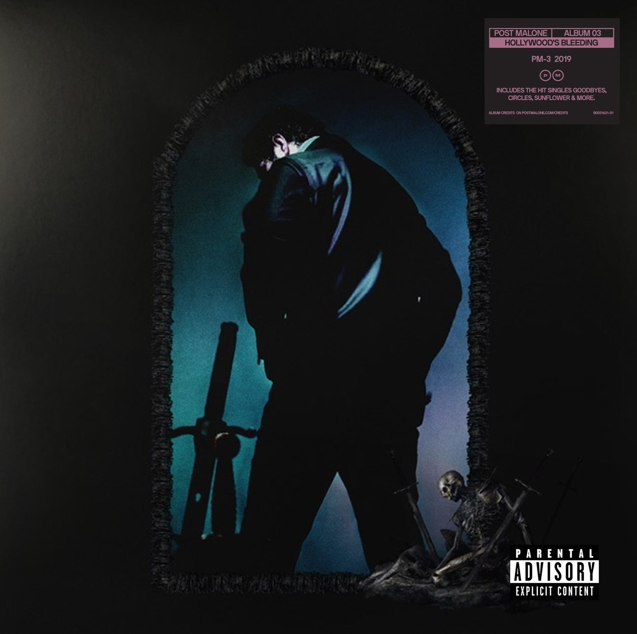 Post Malone - Hollywood'S Bleeding [Transparent Green] [2LP] [Vinyl] Vinyl Record