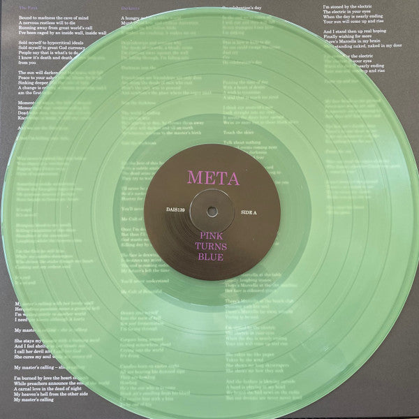 Pink Turns Blue - Meta (Coke Bottle Clear Vinyl) | Mint (M) Mint (M)