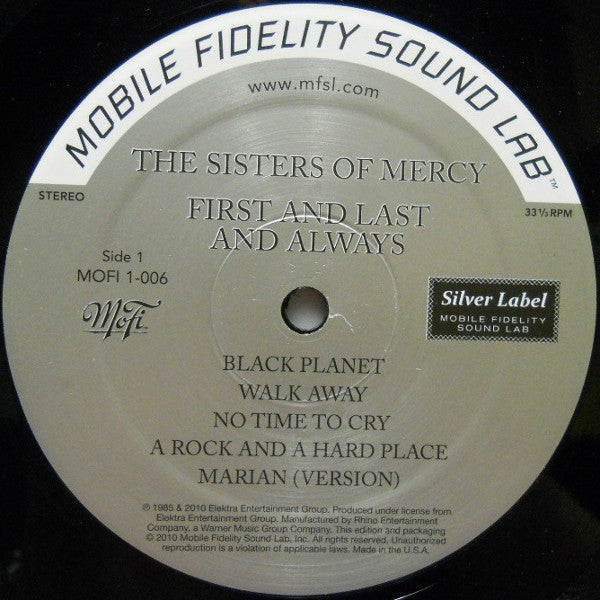 First And Last And Always (MFSL VINYL) | Mint (M) Mint (M)
