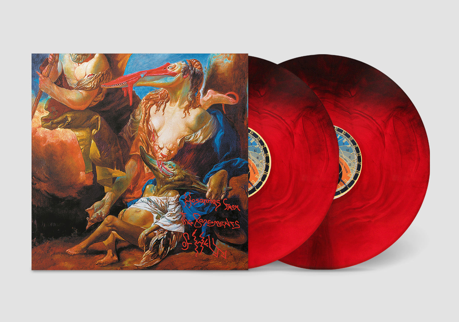 Killing Joke - Hosannas from the Basements of Hell (2x Red & Black Galaxy Vinyl) | Mint (M) Mint (M)