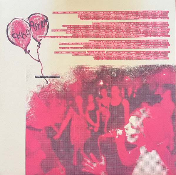 Pink Balloons (BLUE & PINK VINYL) | Mint (M) Mint (M)