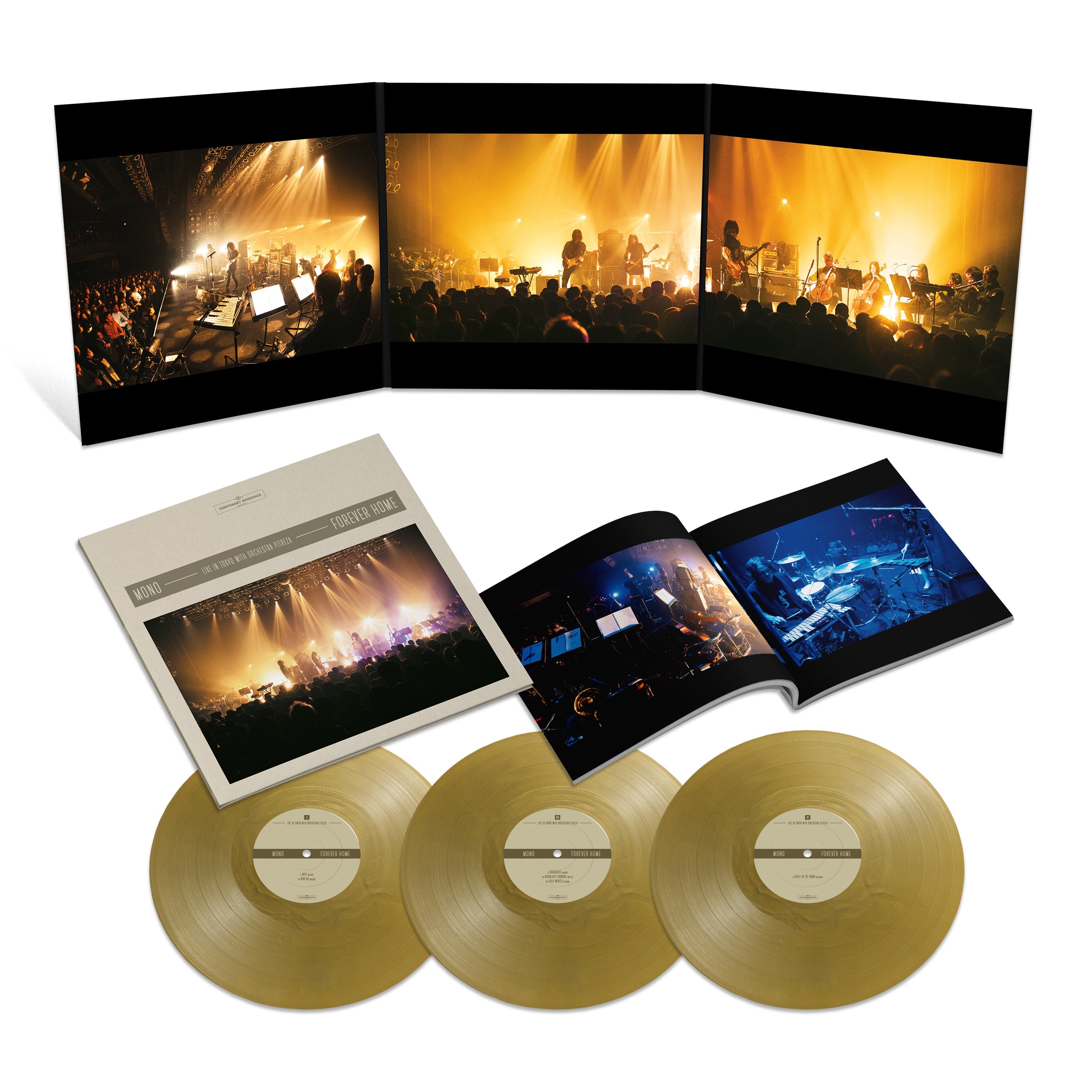 Forever Home: Live in Japan with Orchestra PITREZA (3x Metallic Gold VINYL) | Mint (M) Mint (M)