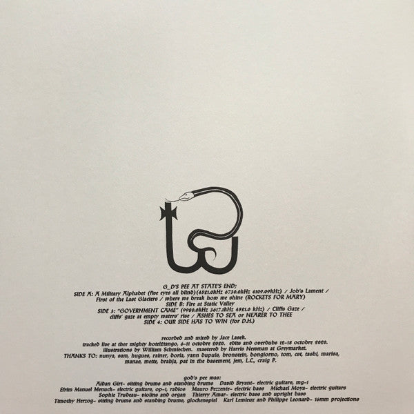 G_d's Pee At State's End! (180G VINYL LP + 10" EP) | Mint (M) Mint (M)