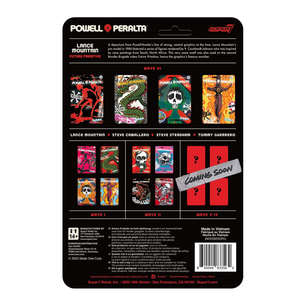 Powell-Peralta – Lance Mountain Lava Rock (Wave 3) Super7 ReAction Figure