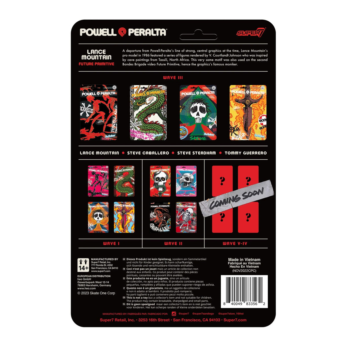 Powell-Peralta – Lance Mountain Lava Rock (Wave 3) Super7 ReAction Figure