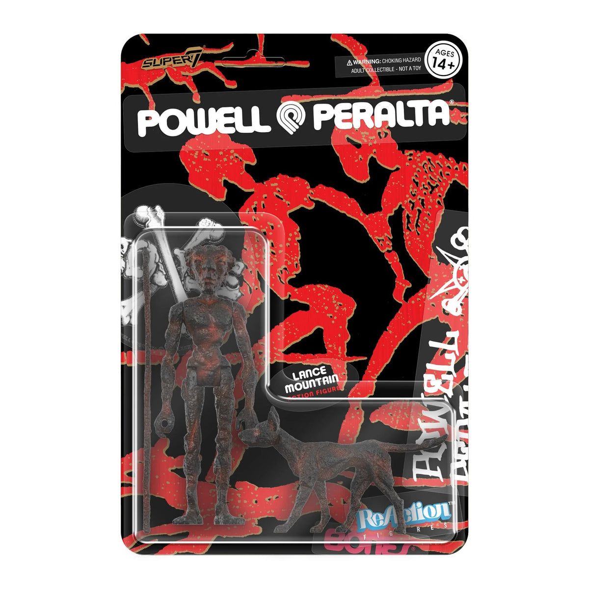 Powell-Peralta – Lance Mountain Lava Rock (Wave 3) Super7 ReAction Figure