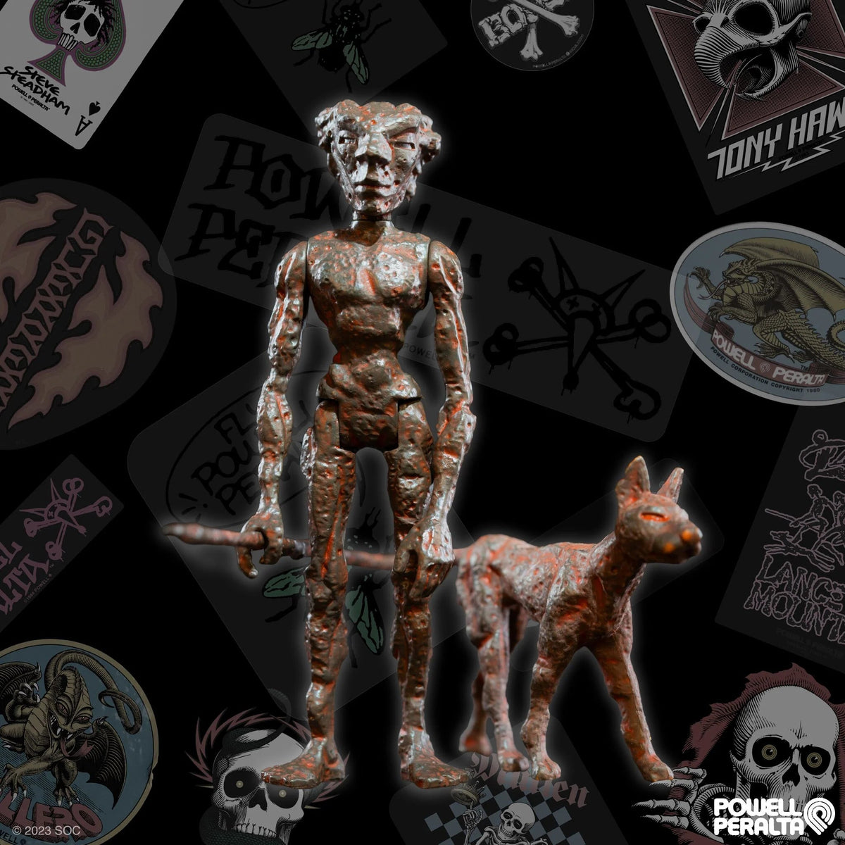 Powell-Peralta – Lance Mountain Lava Rock (Wave 3) Super7 ReAction Figure
