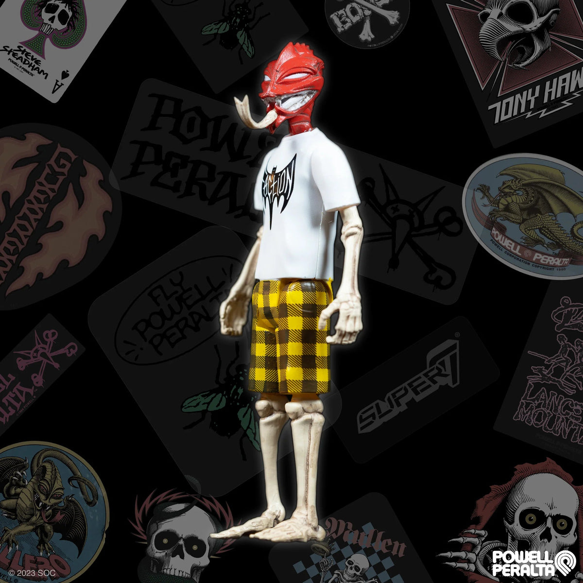 Powell-Peralta – Steve Caballero Dragon (Wave 2) Super7 ReAction Figure