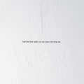 And the Bird Said: Cut Me Open and Sing Me Music CD