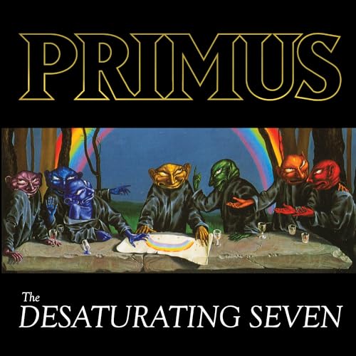 Primus The Desaturating Seven (7th Anniversary Edition) [Midnight Rainbow Splatter LP] Vinyl Record