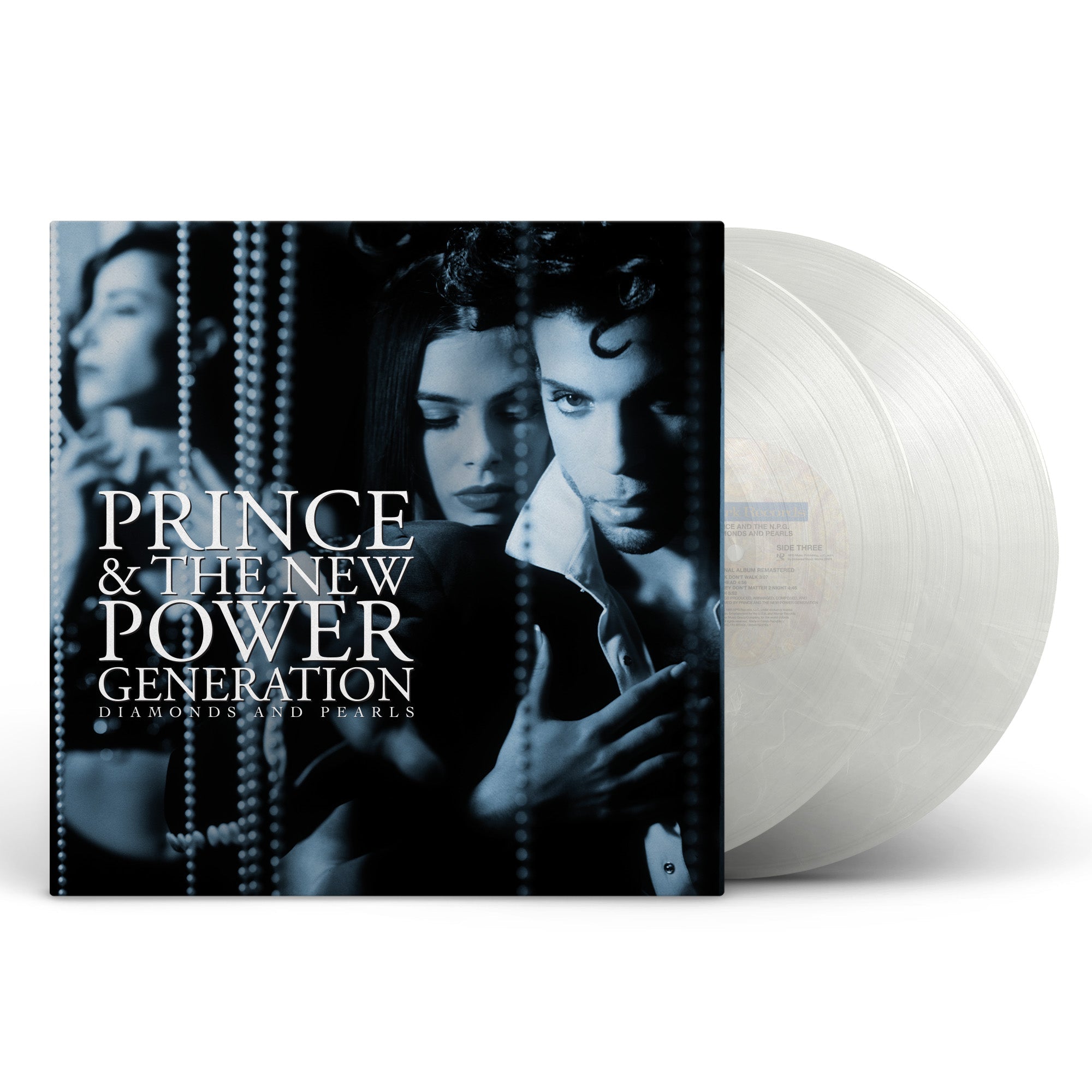 Prince & The New Power Generation Diamonds and Pearls (Translucent White) Vinyl Record