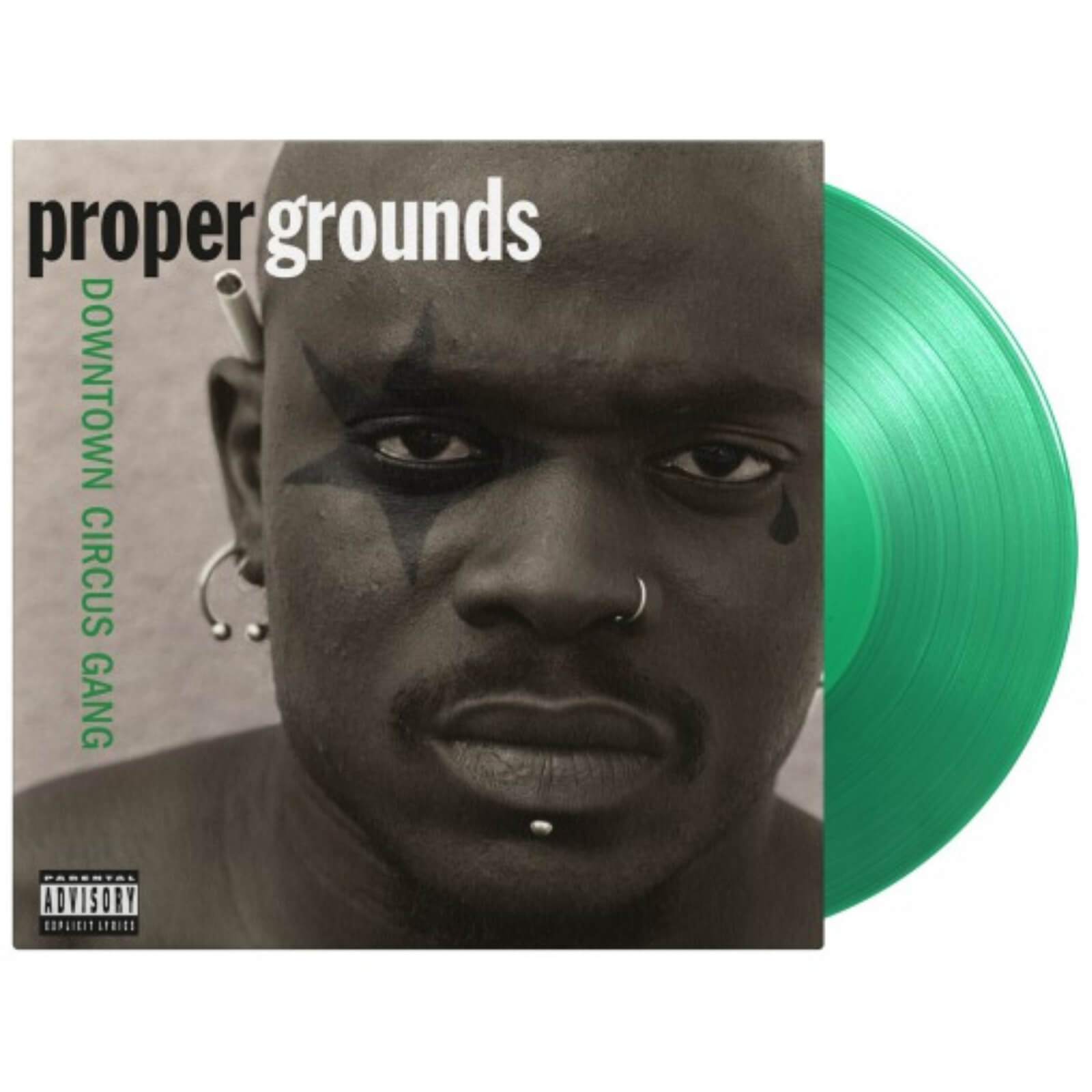 Proper Grounds - Downtown Circus Gang (180G, Insert, 1000 Copies On) [Translucent Green Vinyl] [Vinyl] Vinyl Record