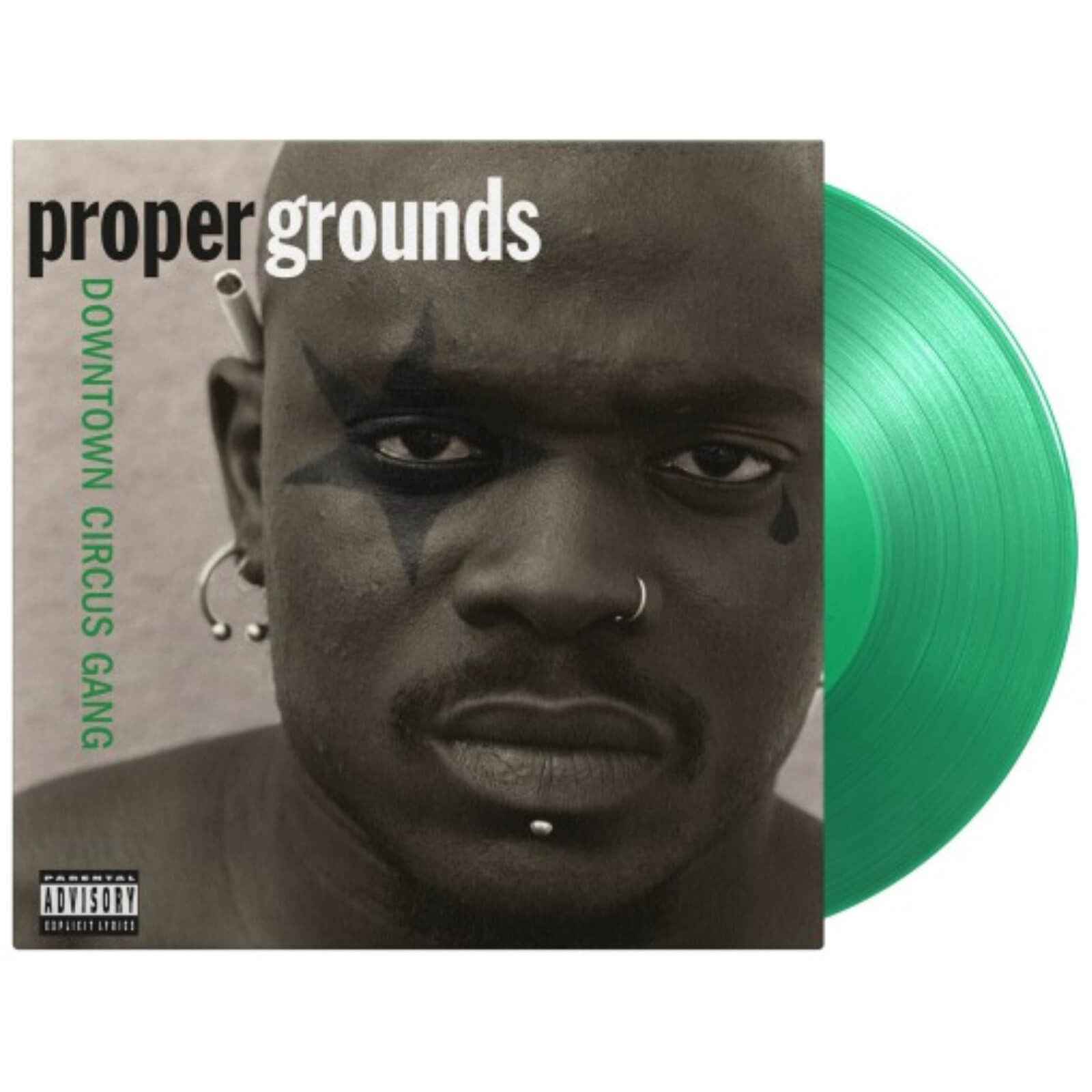 Proper Grounds - Downtown Circus Gang (180G, Insert, 1000 Copies On) [Translucent Green Vinyl] Vinyl Record