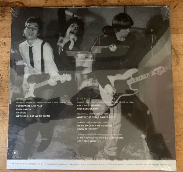 Toothpaste And Pills (Demos And Live 1978 - 1981)(VINYL) | Mint (M) Mint (M)