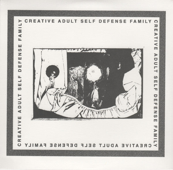 Creative Adult / Self Defense Family Split (CLEAR VINYL 7") | Mint (M) Mint (M)