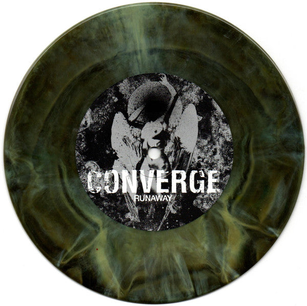 Converge / Dropdead (7" COLOR BONG' VINYL) *PINK/BLUE* | Mint (M) Mint (M)