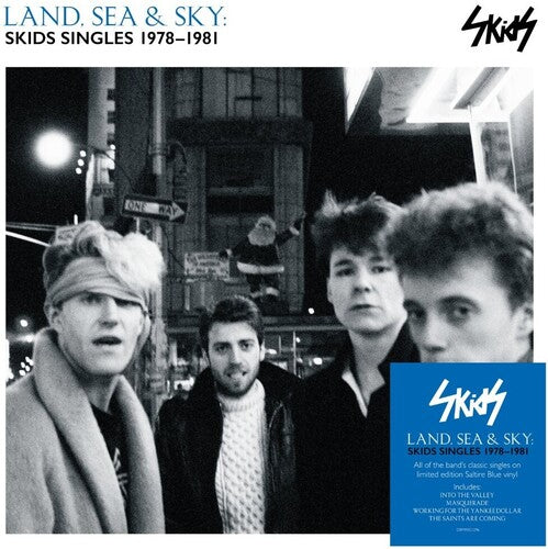 (PRE-ORDER 10/3/25) Land Sea & Sky: Skids Singles 1978-1981 (Saltire Blue Vinyl) | Mint (M) Mint (M)