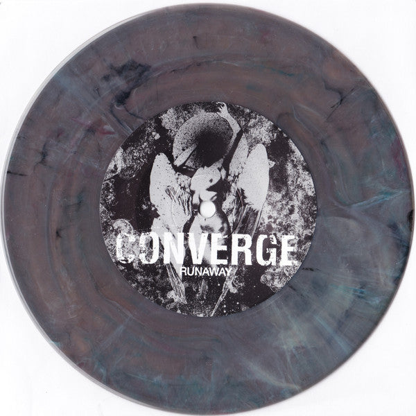 Converge / Dropdead (7" COLOR BONG' VINYL) *ORANGE/BLUE* | Mint (M) Mint (M)
