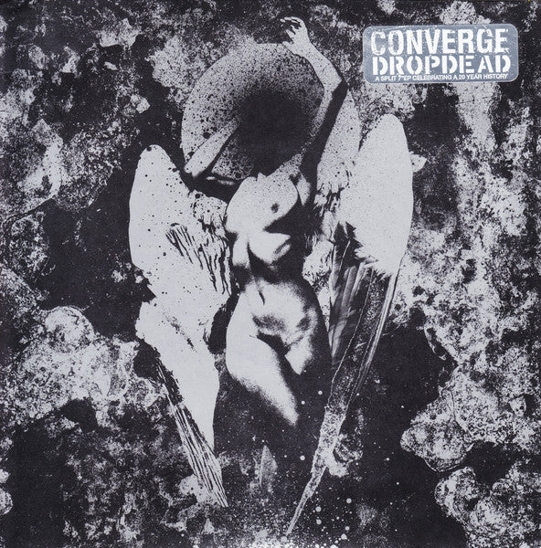 Converge / Dropdead (7" COLOR BONG' VINYL) *PINK/BLUE* | Mint (M) Mint (M)