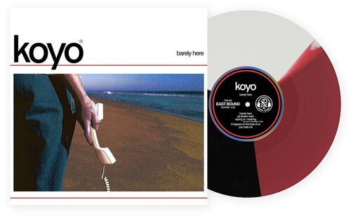 Koyo - Barely Here (IEX TRICOLOR BLACK RED WHITE PIE SLICE VINYL) | Mint (M) Mint (M)