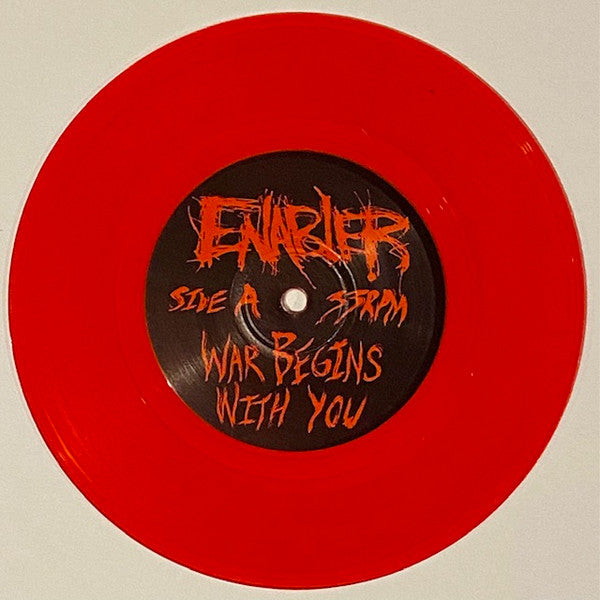 War Begins With You (7" VINYL) *TRANSPARENT RED* | Mint (M) Mint (M)