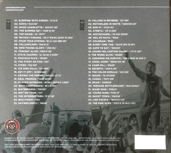 Vans Warped Tour 2016 Compilation (CD) | Mint (M) Mint (M)