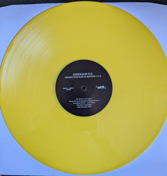 Adrenalin O.D. - Cruising with Elvis in Bigfoots’ U.F.O. (VINYL) | Mint (M) Mint (M)