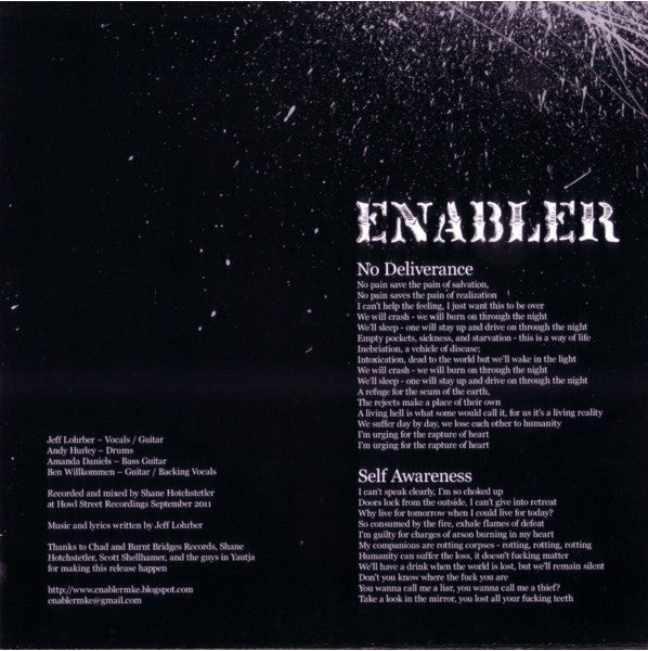 Enabler / Yautja (VINYL 7") | Mint (M) Mint (M)