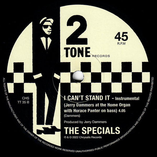 The Specials - Friday Night, Saturday Morning / I Can't Stand It (Work In Progress Versions) (VINYL 10" RSD) |