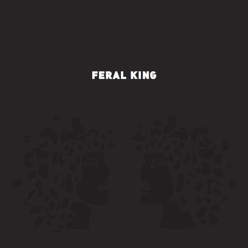 Feral King (HALF CLEAR / HALF BLACK VINYL 7") | Mint (M) Mint (M)