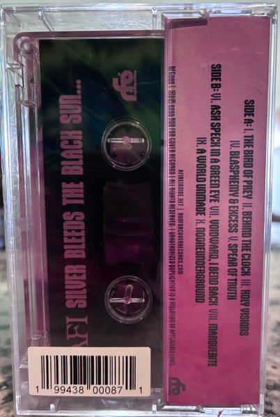 Silver Bleeds The Black Sun... (CLEAR CASSETTE) | Mint (M) Mint (M)