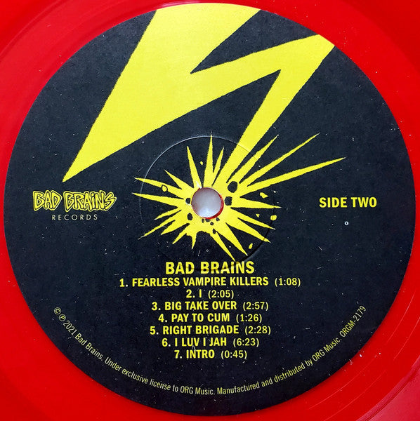 Bad Brains (RED VINYL) |