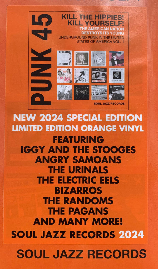 Punk 45: Kill The Hippies! | Mint (M) Mint (M)