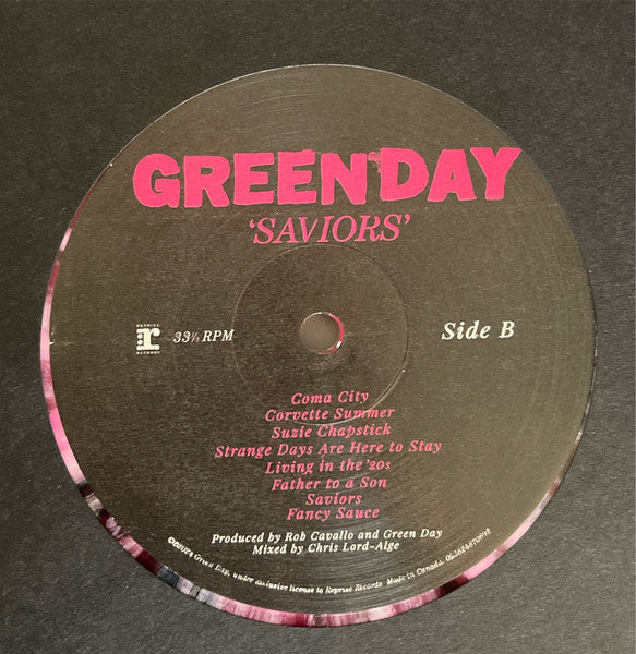 Saviors (VINYL) | Mint (M) Mint (M)