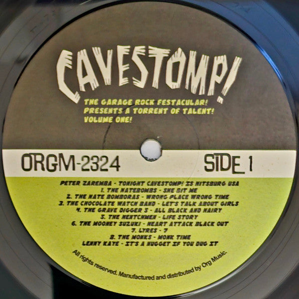 Cavestomp! The Garage Rock Festacular! Presents A Torrent Of Talent! Volume One! | Mint (M) Mint (M)
