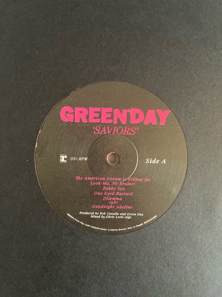 Saviors (VINYL) | Mint (M) Mint (M)