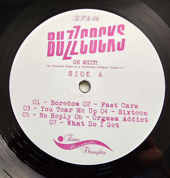 Oh Shit! (The "Another Music In A Different Kitchen" Demos 1977)(VINYL) | Mint (M) Mint (M)