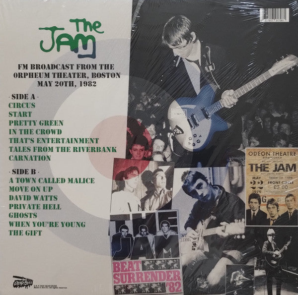 The Jam - Pretty Green Live In Boston 1982 (VINYL) |
