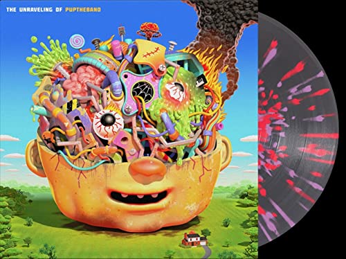 THE UNRAVELING OF PUPTHEBAND (BLACK W CORAL & VIOLET SPLATTER VINYL) |