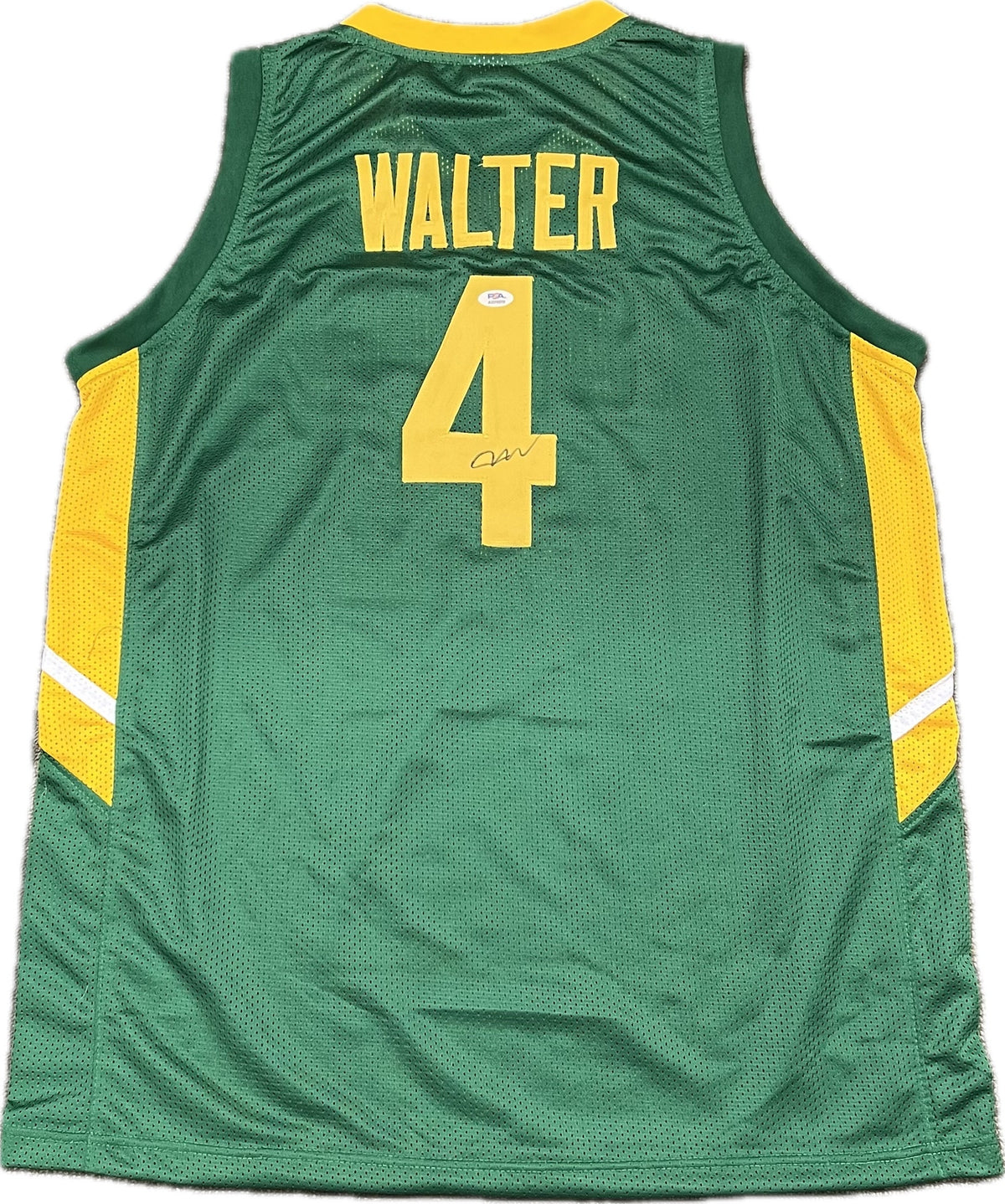 Ja'Kobe Walter signed jersey PSA/DNA Baylor Autographed