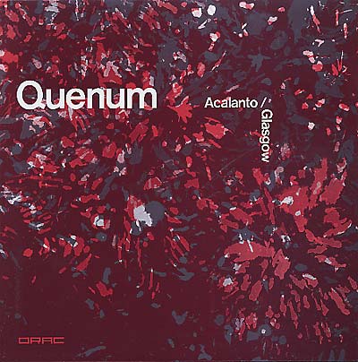 Acalanto/Glasgow Vinyl Record
