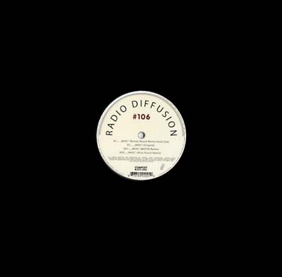 RADIO DIFFUSION - Compost Black Label 106 Vinyl Record