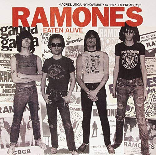 RAMONES - EATEN ALIVE - 4 ACRES UTICA NY NOVEMBER - LP |